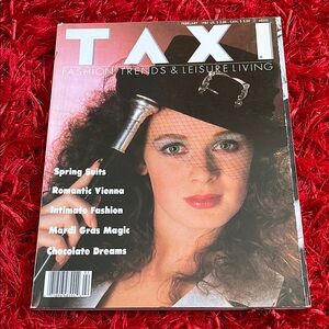 Taxi Fashion Magazine February 1987